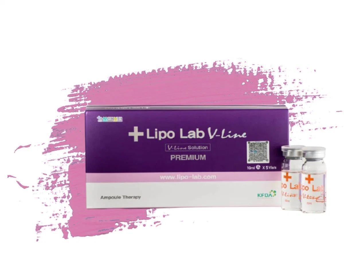 Laboratorio de Lipo de alimentación de la fábrica de la Línea V Solución de la lipólisis lipolítica 10ml de solución de PPC disolver la grasa para perder peso adelgazar Mesoterapia Kybella inyección