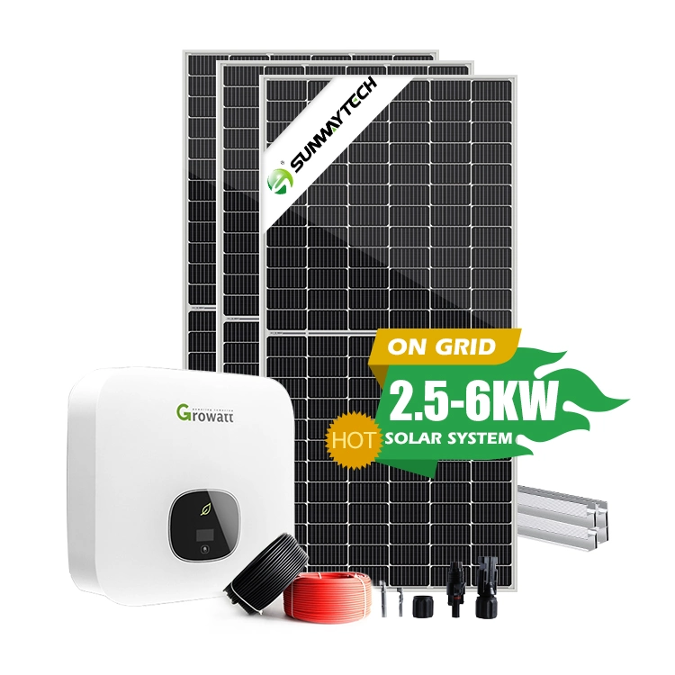 Sunway 1kw de energía solar en la red eléctrica del Sistema Solar Sistema de amarre