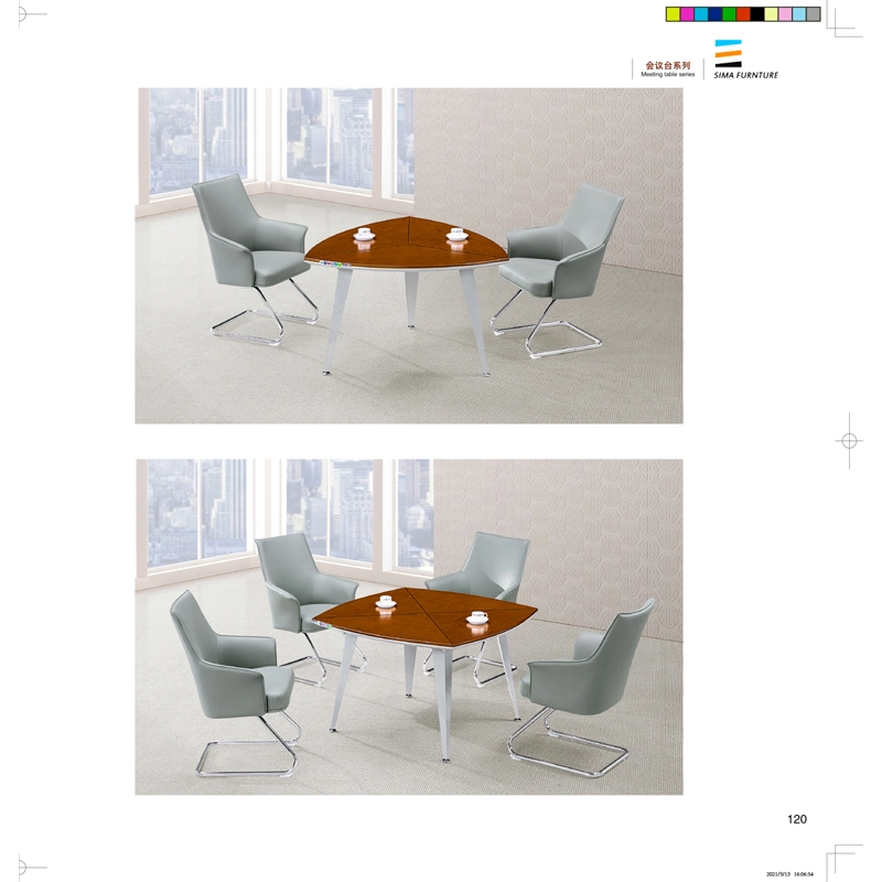 Solid Wood MDF Board Roommodern Office Furniture Conference Tables Set Meeting Table