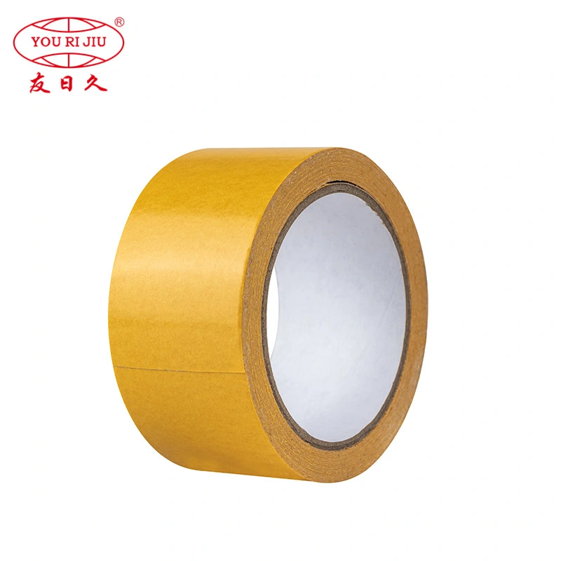 Yourijiu Heavy Packing Carpet Joint Rouhg Surface Strong Adhesion Wholesale/Supplier Jumbo Roll Size Double Sided Cloth Tape