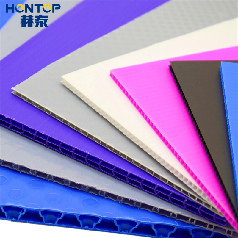 Waterproof Plastic Logistic Packaging Box Direct Sales Corrugated Hollow Polypropylene PP Sheet Plate