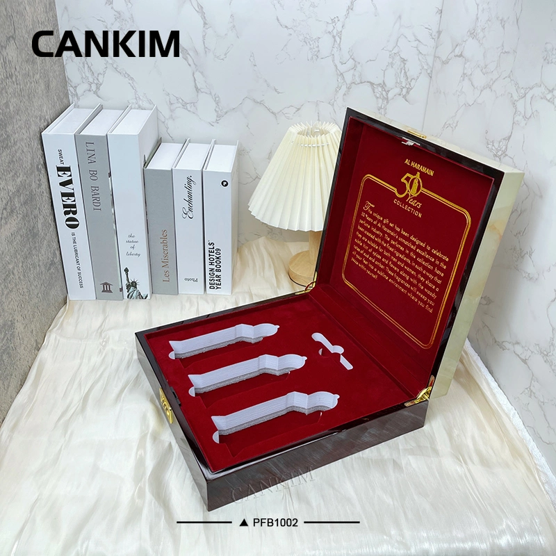 Boîte de parfum Cankim fait sur mesure boîte de laque parfum arabe Boîte avec logo