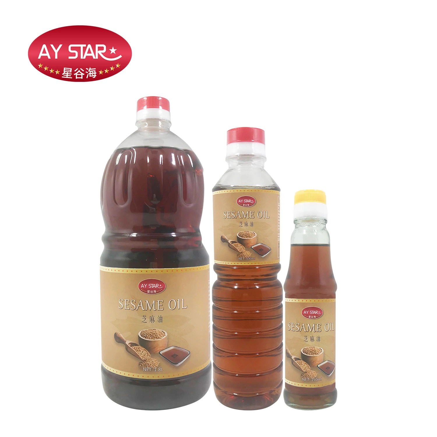 HACCP Manufacturer Non GMO Best Edible Blended Sesame Oil