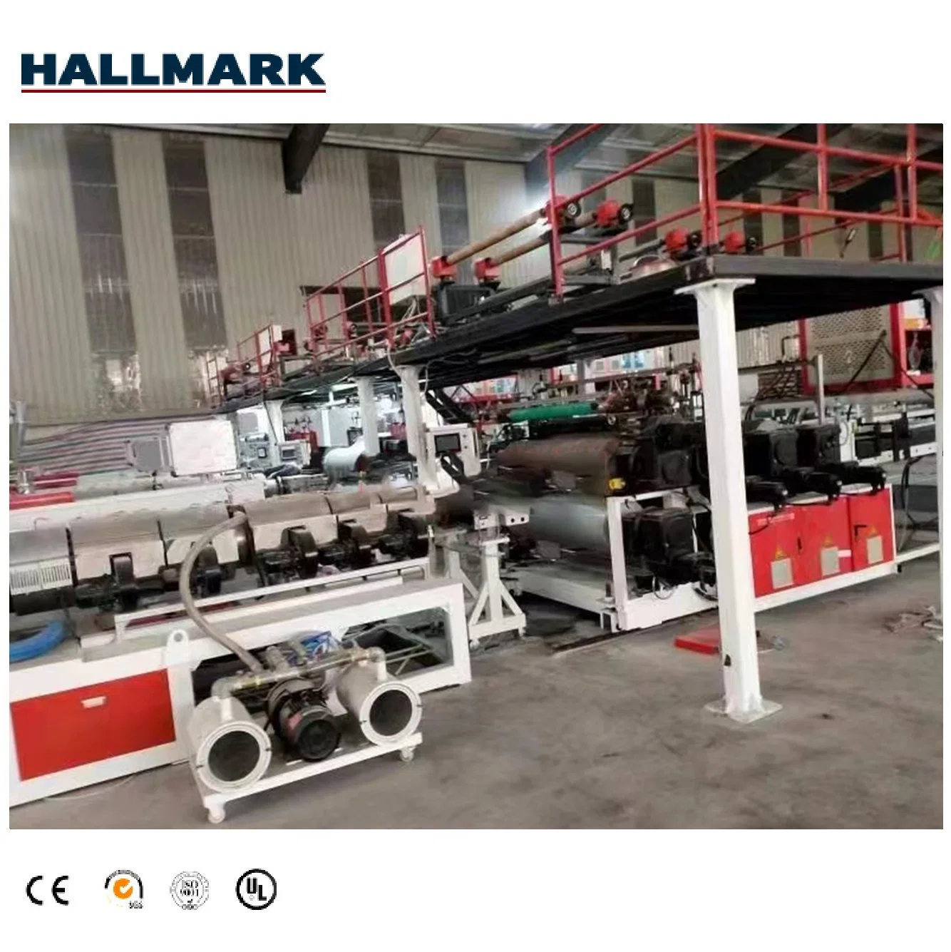 Горячая продажа Plank Floor Extrusion Line SPC Stone Plastic Flooring Линия производства плитки