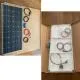 Solarparts 100W 18V Solar Panel with Aluminum Frame for House Home Industrial off Grid System with Controller