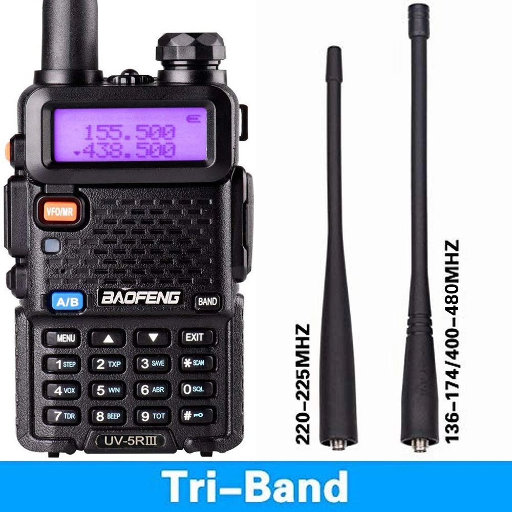 Hot Selling Factory Baofeng 5X3 Mobile Two Way Radio Handheld Walkie Talkie