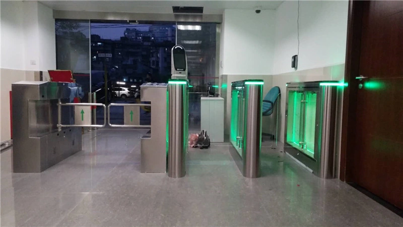 Full Automatic Bidirectional Facial Recognition Scanner Swing Barrier Turnstile