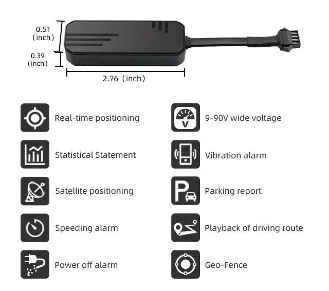 2023 Mini GPS Tracker Verkaufen Auto Remote Geo Fechten Gerät Mit Smart APP Rastreador GPS J14