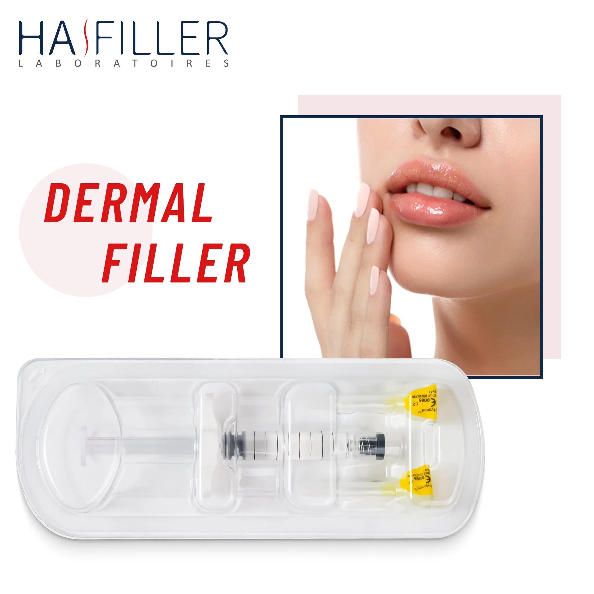 Medical Product Hyaluronic Acid 2ml Dermal Filler Facial Anti-Aging Lip Augmentation Filler Injection