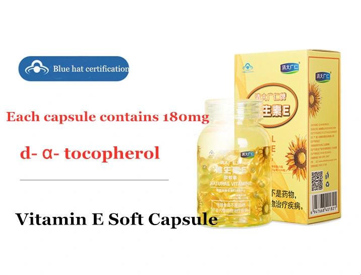 High Quality Natural Vitamin E Softgels Wholesale Private Logo