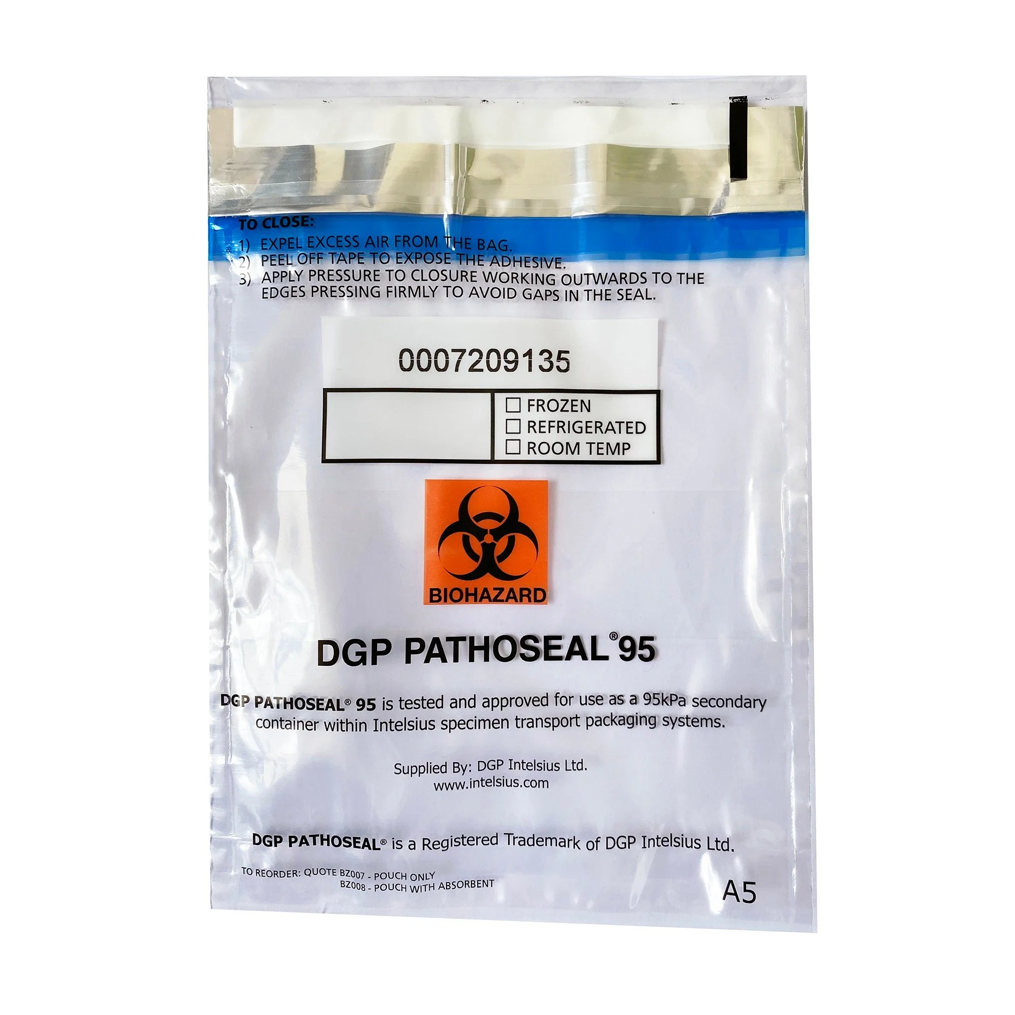 OEM Biodegradable with Security Tape Tamper Evident Bag for Medical Pharmacy