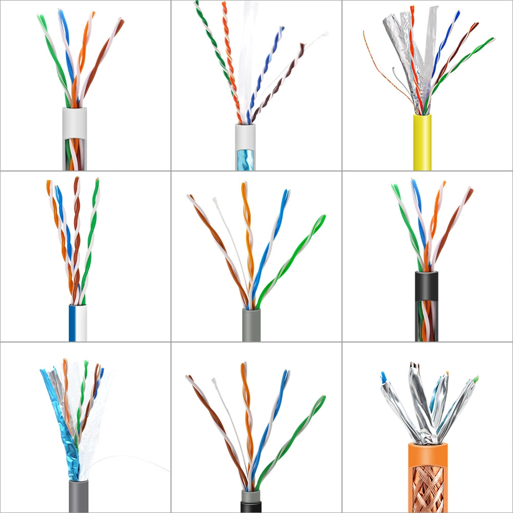 Kolorapus SFTP Cat5e 4X2X24AWG CCA/Cu Computer Cable LAN Cable