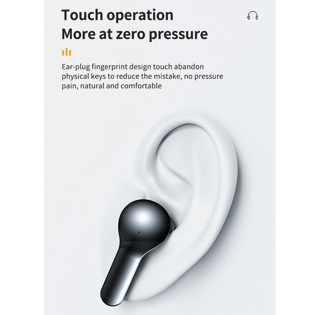 Factory in-Ear Headphone Tws Earbuds Wireless Earplugs Bluetooth Earphone with Mobile Handsfree Earpiece for Apple Airpods iPhone Smart Phone