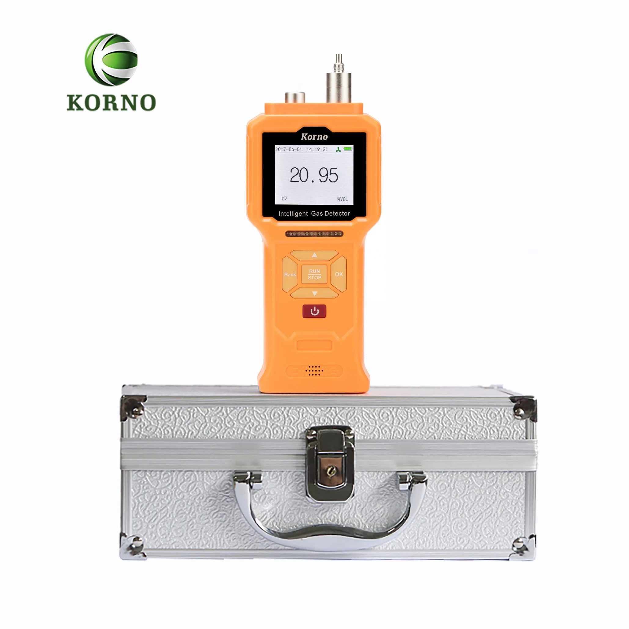 Portable 2 in 1 Multi-Gas Detector with Alarm (CO H2S)