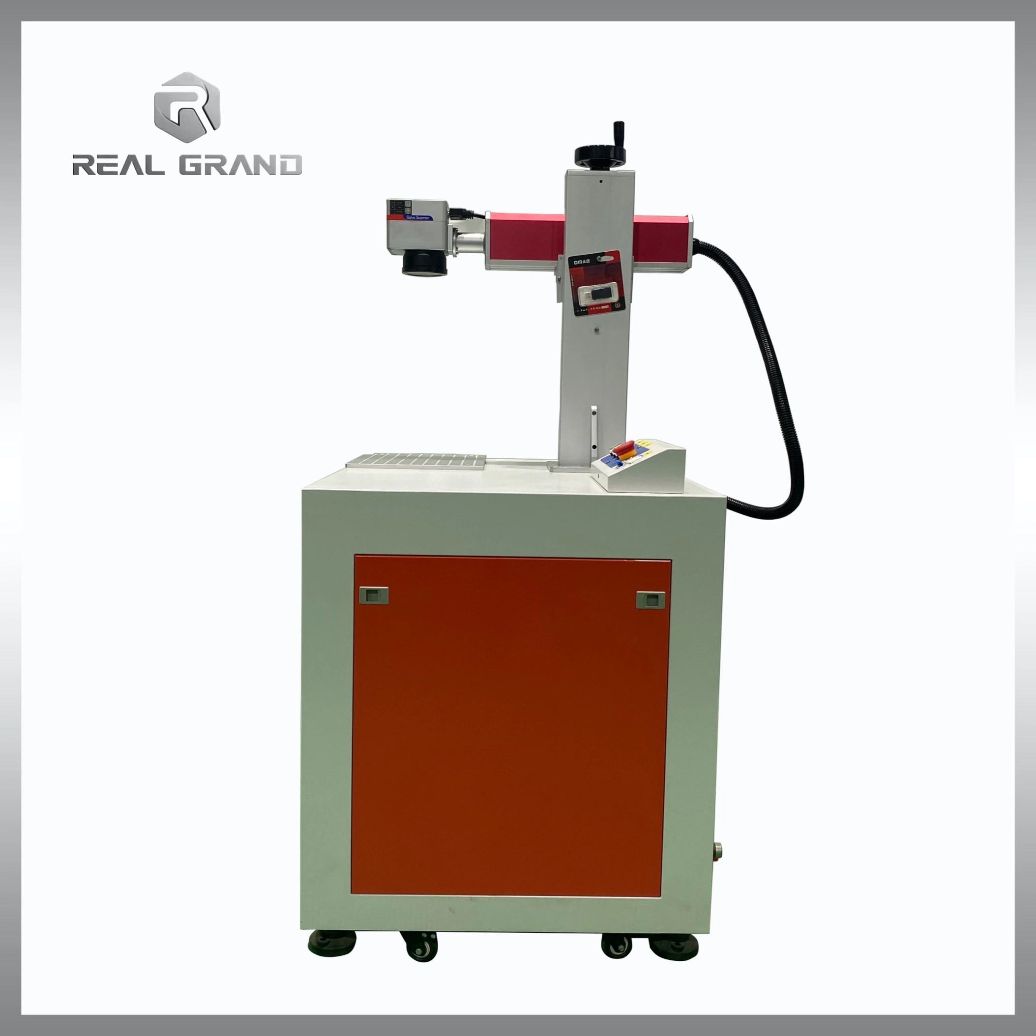 High quality/High cost performance  20W Laser Fiber Marking Machine Logo Maker Machine for Metal Nameplate