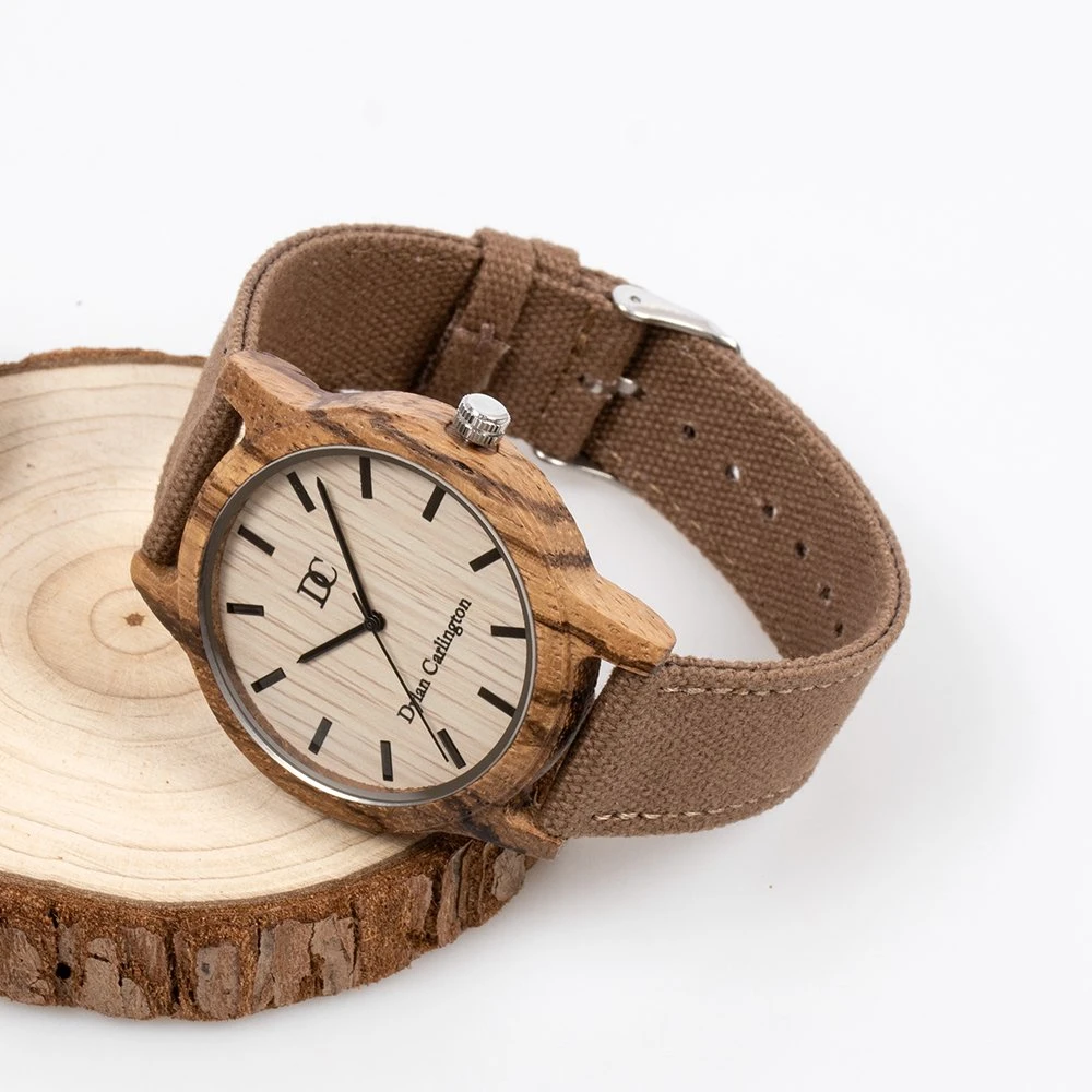 Günstige Preis Weihnachtsgeschenk Lover's Wooden Watch Couple Watch with Geschenkschachtel