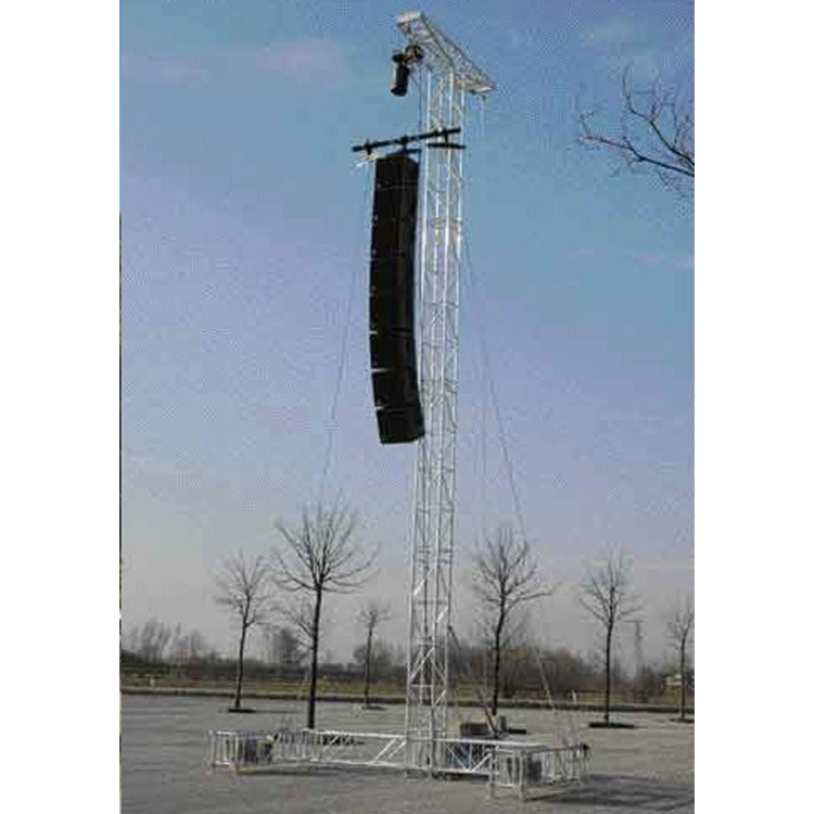 Aluminum Portable Tower Truss for Stage Pillar with Hoist Winch