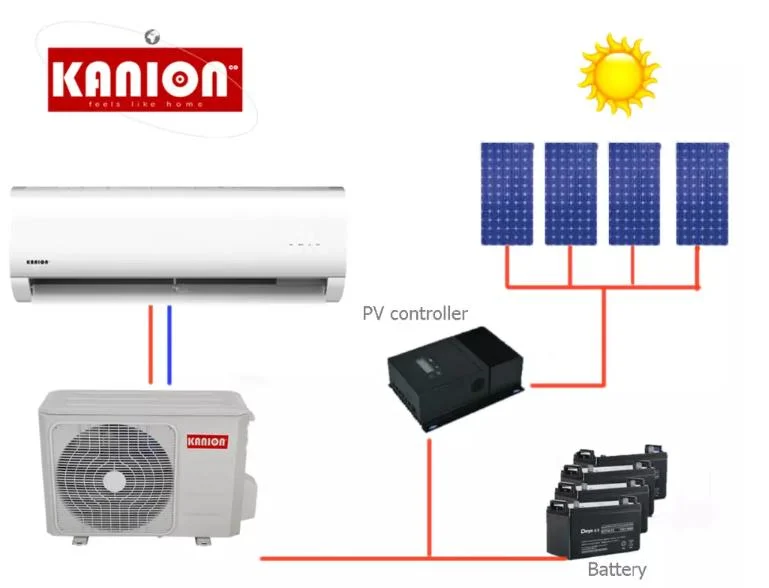 Inverter Hybrid Solar Air Conditioner Heat Pump Mini Split Air Conditioner AC