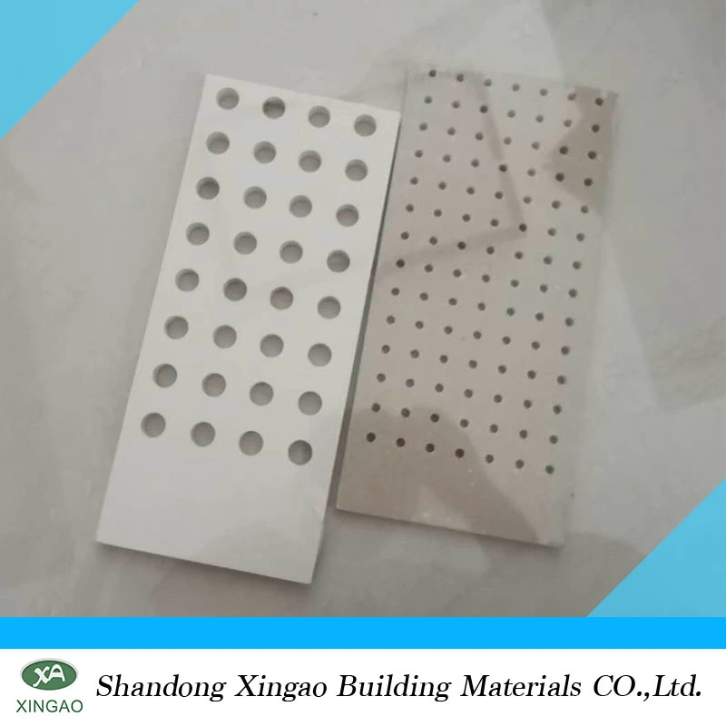 Perforated Gyspum Board/Perforated Plasterboard/Square Round Hole Customized to South Africa