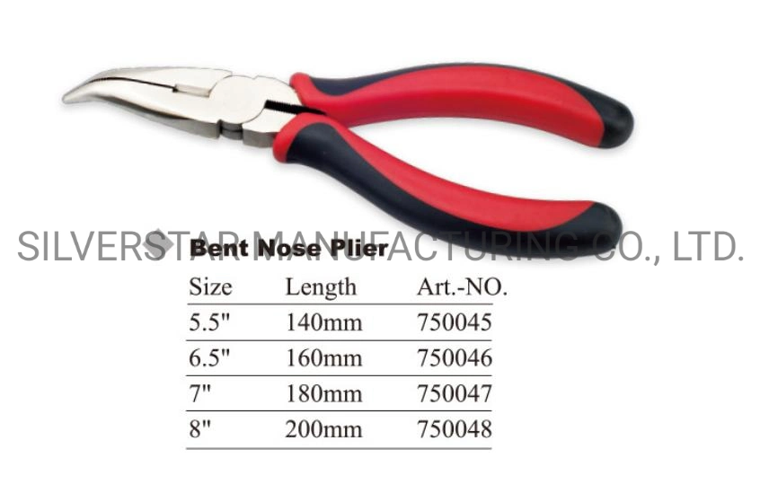 Big Head Diagonal Pliers/Hand Tools/ Carbon Steel, CRV, PVC/TPR Handles/750