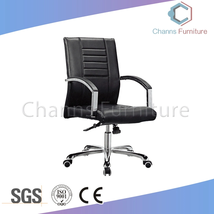 Cadeira de escritório personalizados pessoal cadeira giratória com base metálica (CAS-CE1839)
