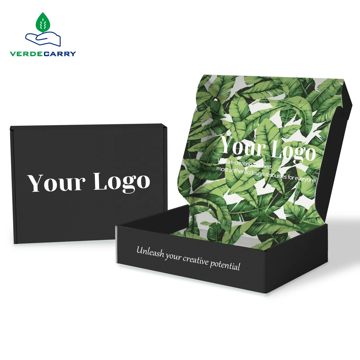 Precio atractivo personalizado Venta caliente Kraft Bibiodegradable Joyería Caja Embalaje corrugado ambiental ropa Mailer Box