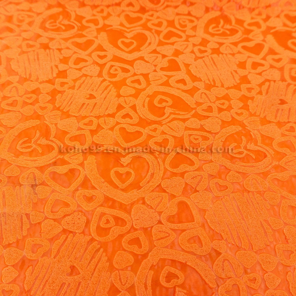 Orange 2022 Small Love Embossed Cloth for Gift Packing