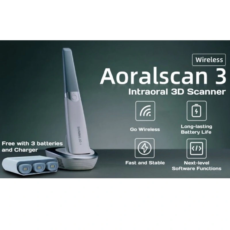 Aoralscan 3 escáner intraoral inalámbrico Aoralscan 3 escáner intraoral inalámbrico