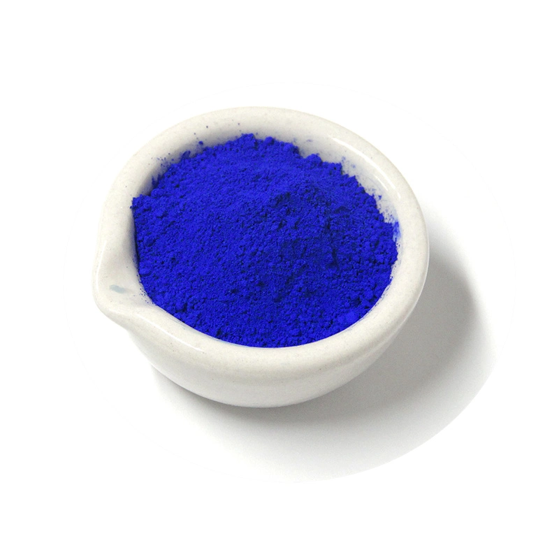 Dia Sullpy fábrica Corante Fluorescente pó fluorescente com pigmento de cor do pigmento azul Neon em pó