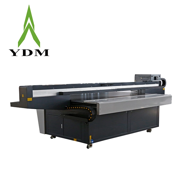 Ydm 2.5*1.3m de gran formato de la máquina de impresión digital impresora plana UV de madera