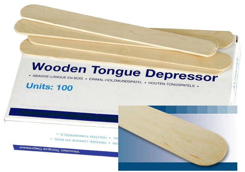 Factory Disposable Wooden Tongue Depressor