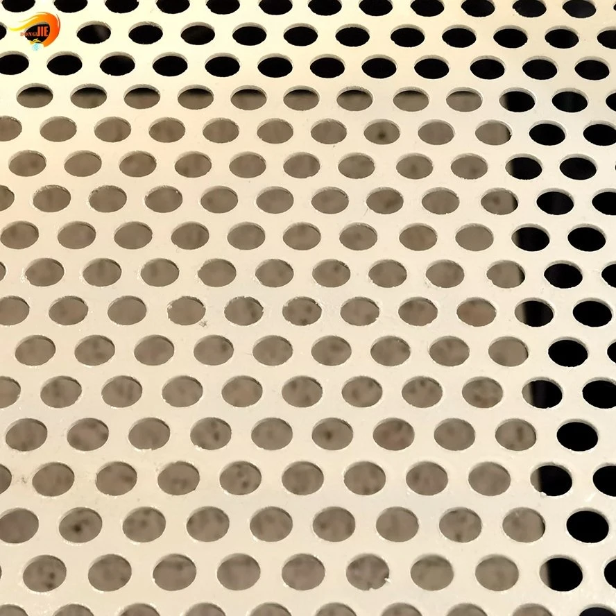 Perforated Acoustic Tiles for Walls Building White Aluminum Wall Cladding