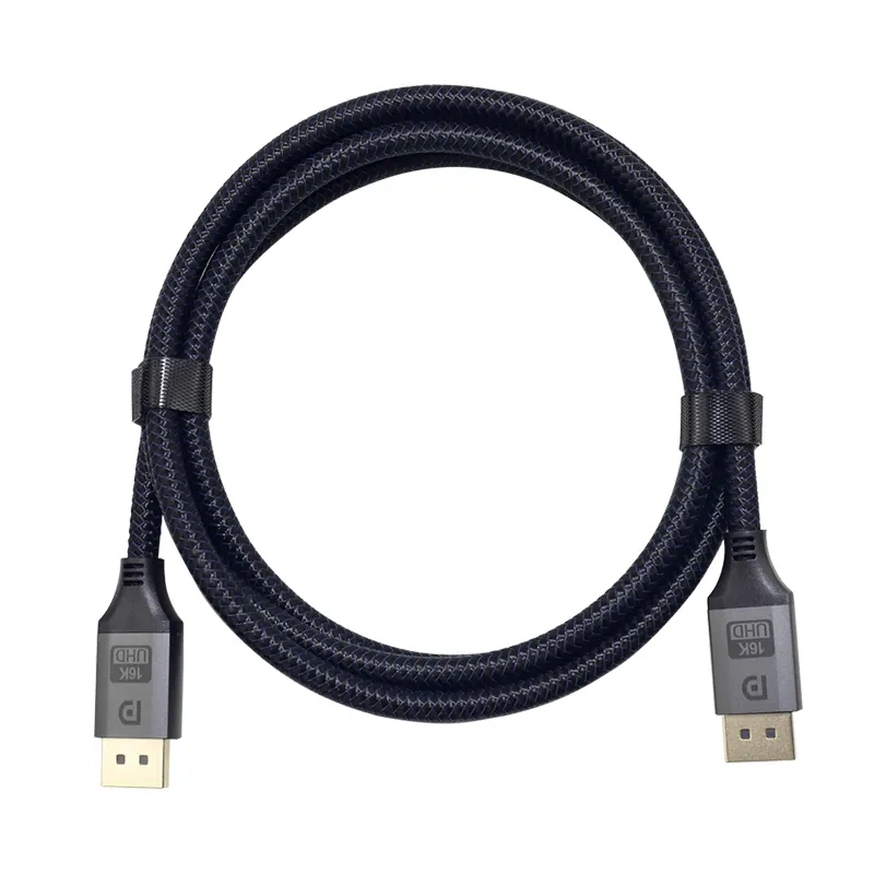 1m 2m Computer Video Gaming Aluminium Alloy Dp 2.0 Cable