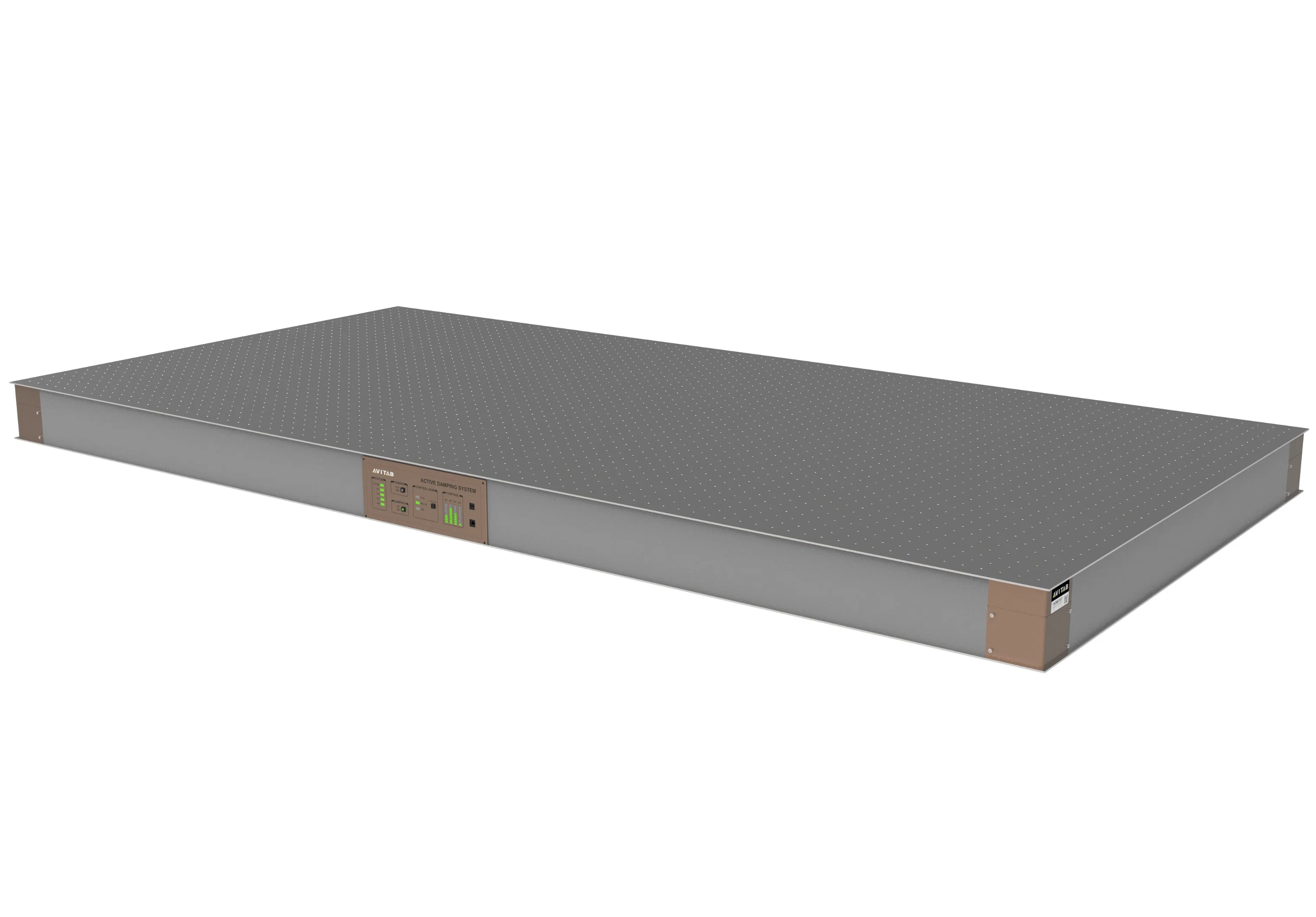 Tuned Mass Damper Optical Platform  Honeycomb Optical Breadboard