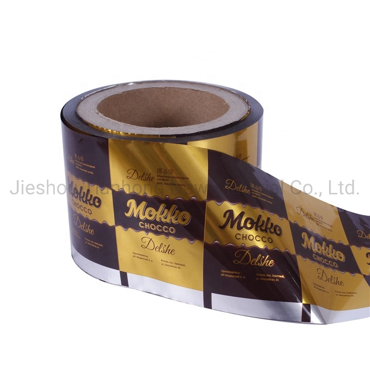 Candy PET Twist Laminated Plastic Roll Film Confectionery Packaging Material