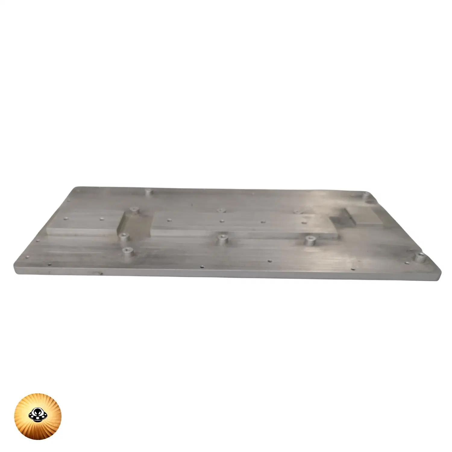 Placa de aluminio líquido frío Disipador de calor de la placa de frío líquido de refrigeración.