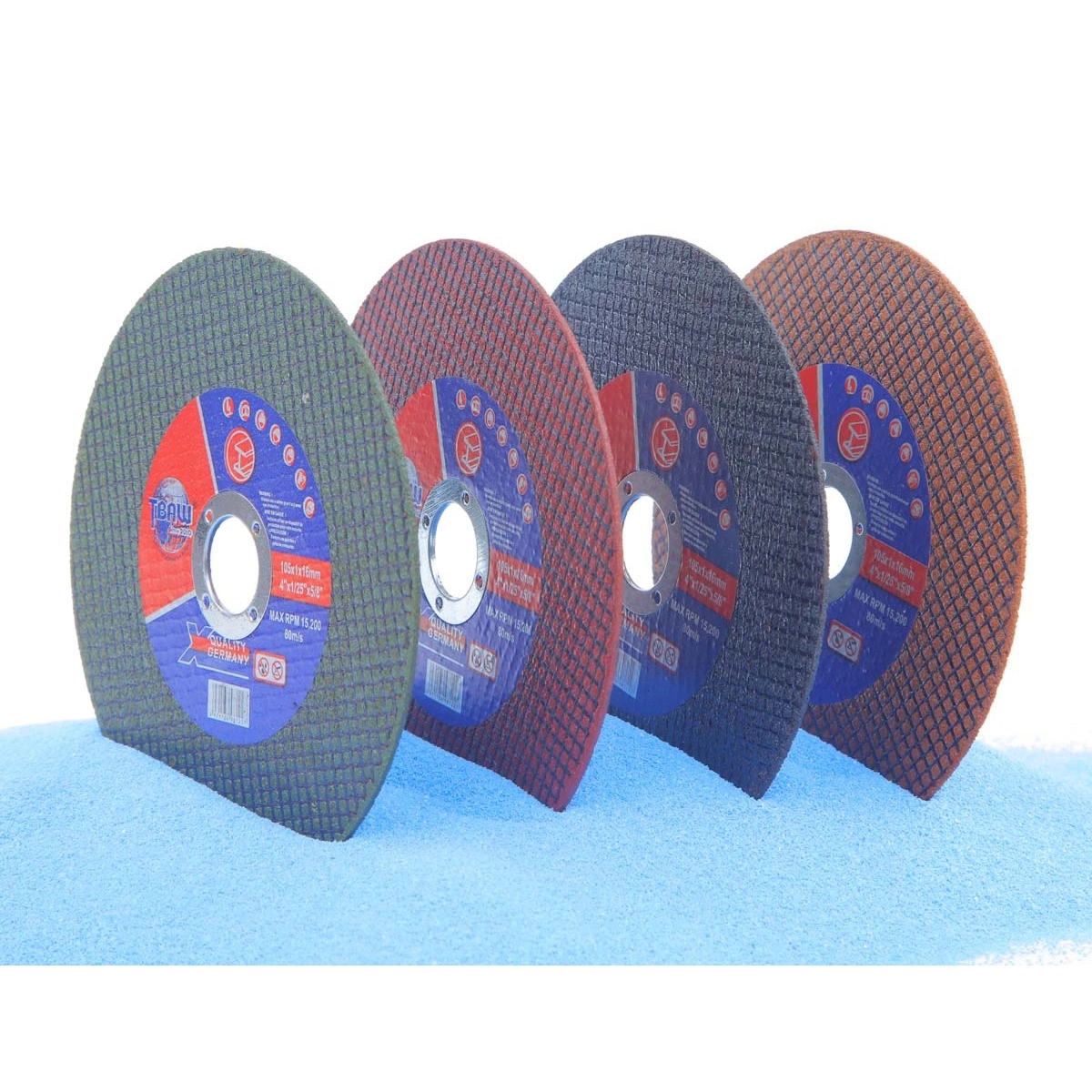 High quality/High cost performance  Best Price 4 Inch 105X1X16mm Tbaw Brand Cutting Wheel Abrasives Tools Grinding Wheel Cutting Dics Yuri India Market Disco De Corte