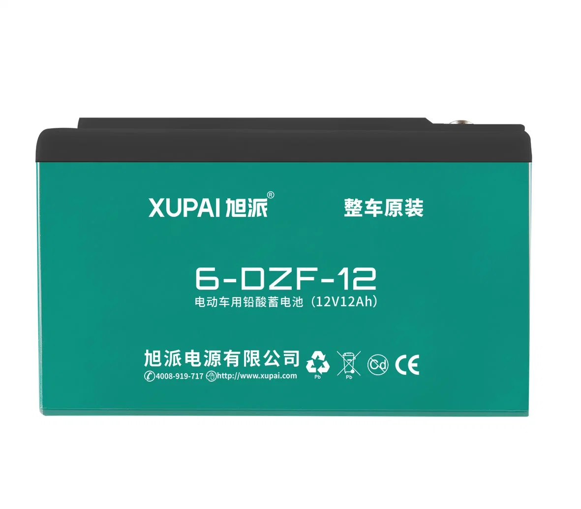 Xupai profond cercle pour vélo électrique de la batterie de 6-Dzf-12