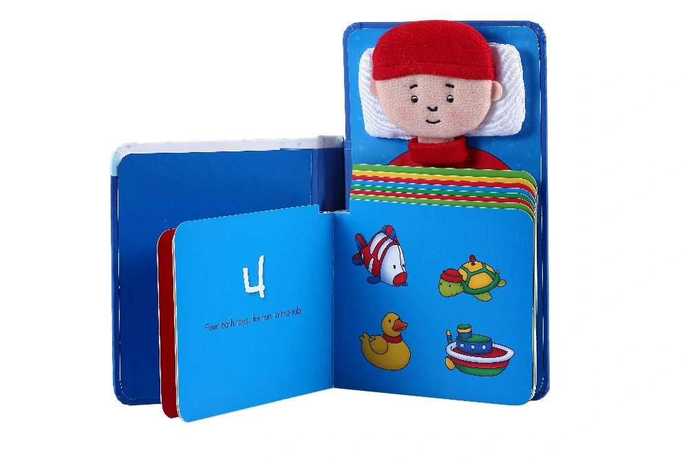 Custom Made Hardcover Kids Chilren Pop up Book Printing