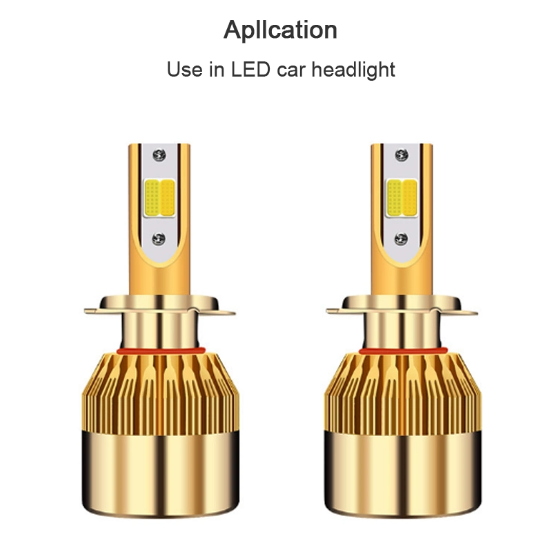 Tow Color 12W 15W C6 H7 COB LED Light Source Chip for Automobile Headlight