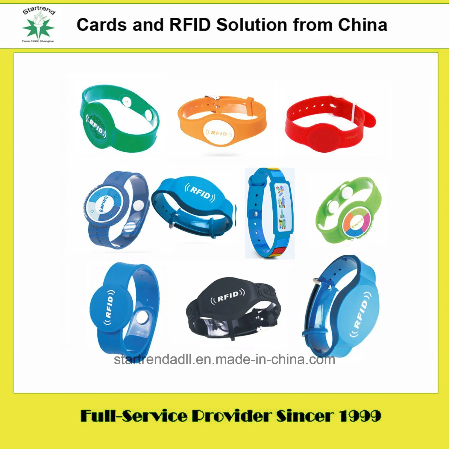 RFID Silicone Wristband (Bracelet) Used for Access Control (G14)