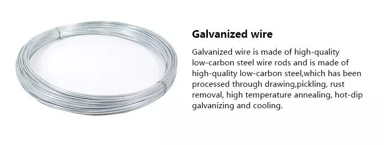 BWG 12 14 16 18 20 22 cable de acero galvanizado en caliente y electrobanizado /Gi Wire /Gvanizado G. I. Wire #16