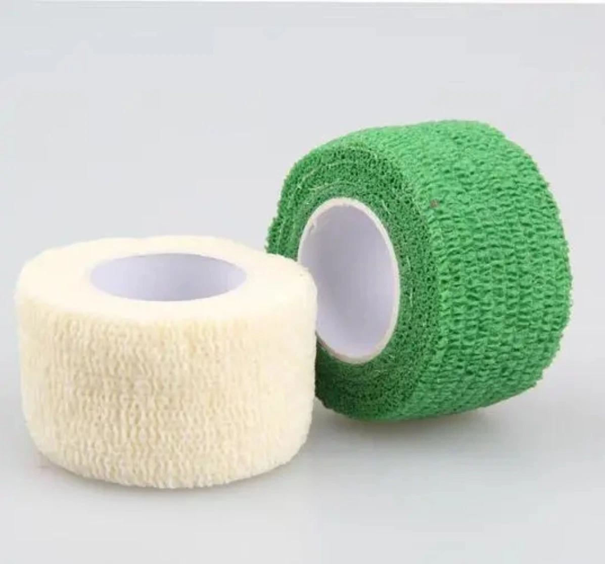 PP Nonwoven Cohesive Elastic Bandage Latex and Latex Free Adhesive Self-Adherent Wrap Stick to Itself