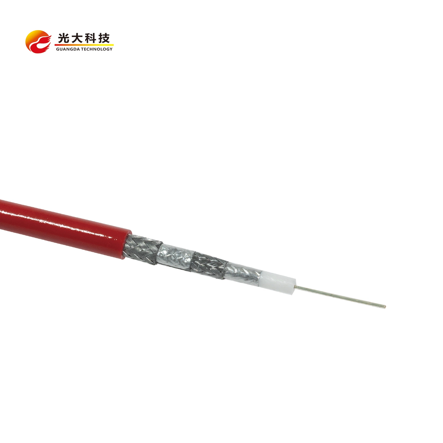 CCS Copper CCA CATV Cable 75ohm Coaxial Cable Series Rg11 with Message Manufacturer Discount for OEM Satellite Antenna with RF Compression Connector