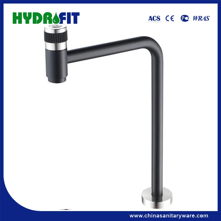 High Cold Tap for Brazil Market Misturador Monocomando De Lavatorio De Balcao Bica Alta Aqua (FT5259)