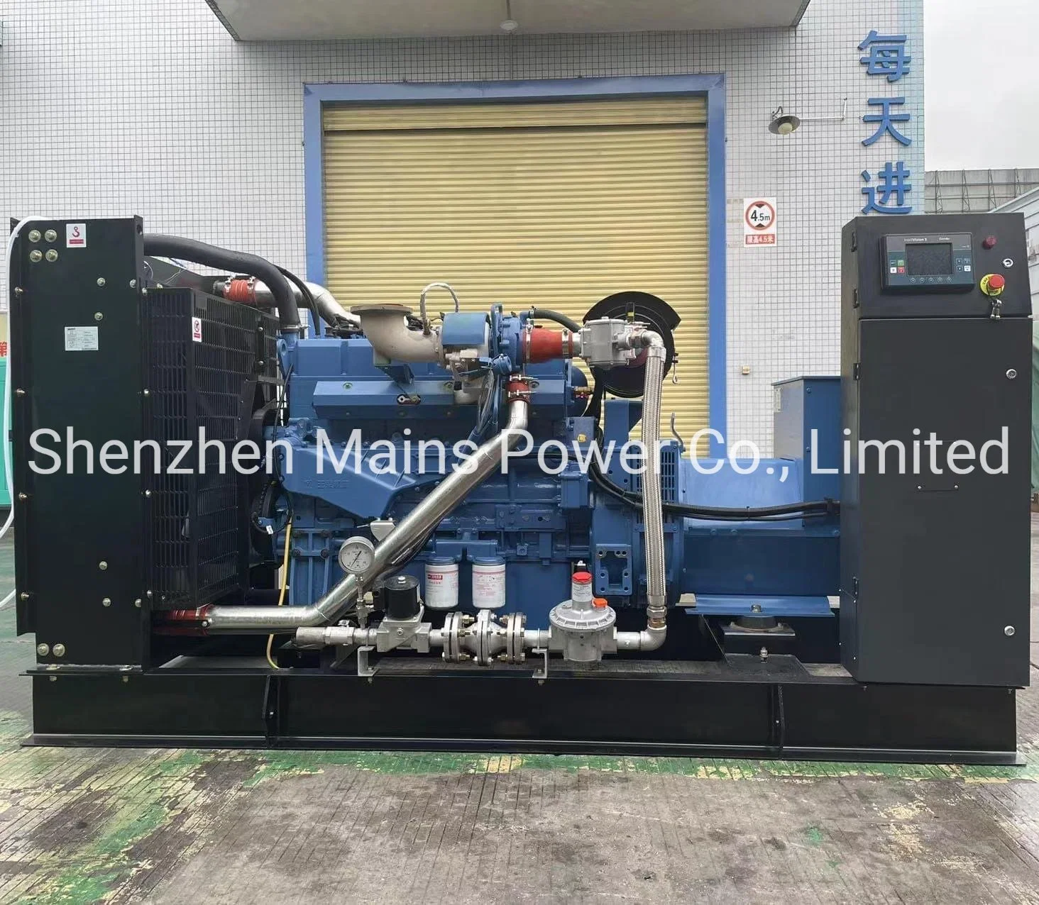 188kVA 150kw Yuchai Gas Generator Erdgas Biogas Generator