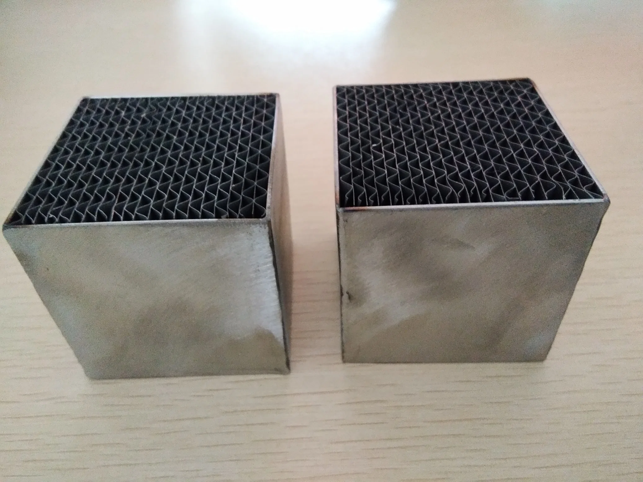 Catalyst Carrier Precious Metal Coating Honeycomb Metal Substrate