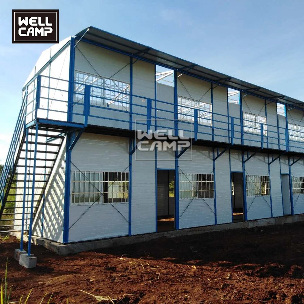 Factory Construction Site Camp Dormitory Temporary Labor Accommodation Mobile K House with CE