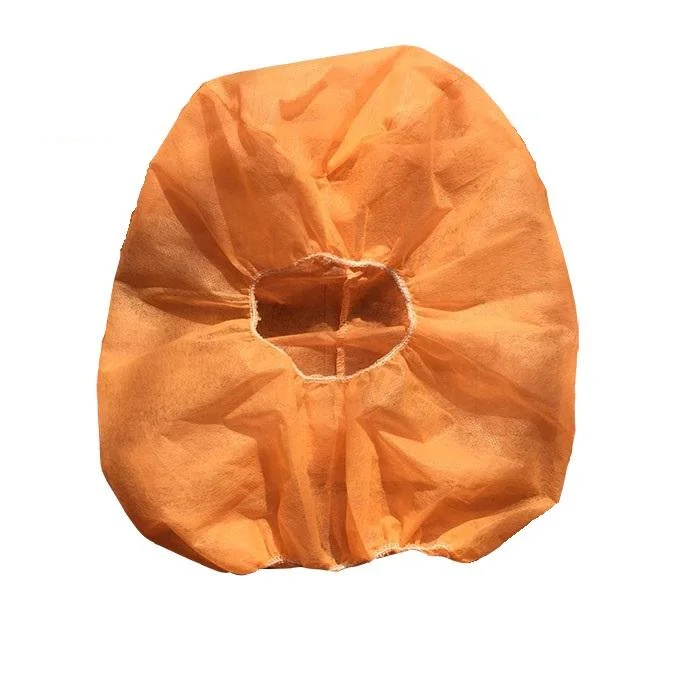 ISO13485 Disposable Various Color PP Robber Cap Space Caps Hood Beard Covers Nonwoven Non Woven PP Polypropylene Hood Ninja Caps Without Face Mask