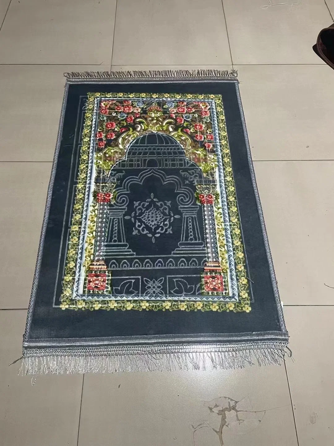 Wholesale Luxury Kids Gift Set Travel Padded Turkey Islam Children Muslim Rug Carpet Foam Prayer Mat